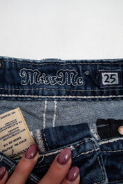#088 Miss Me Booty Short Blue | c. 213 | Size 6