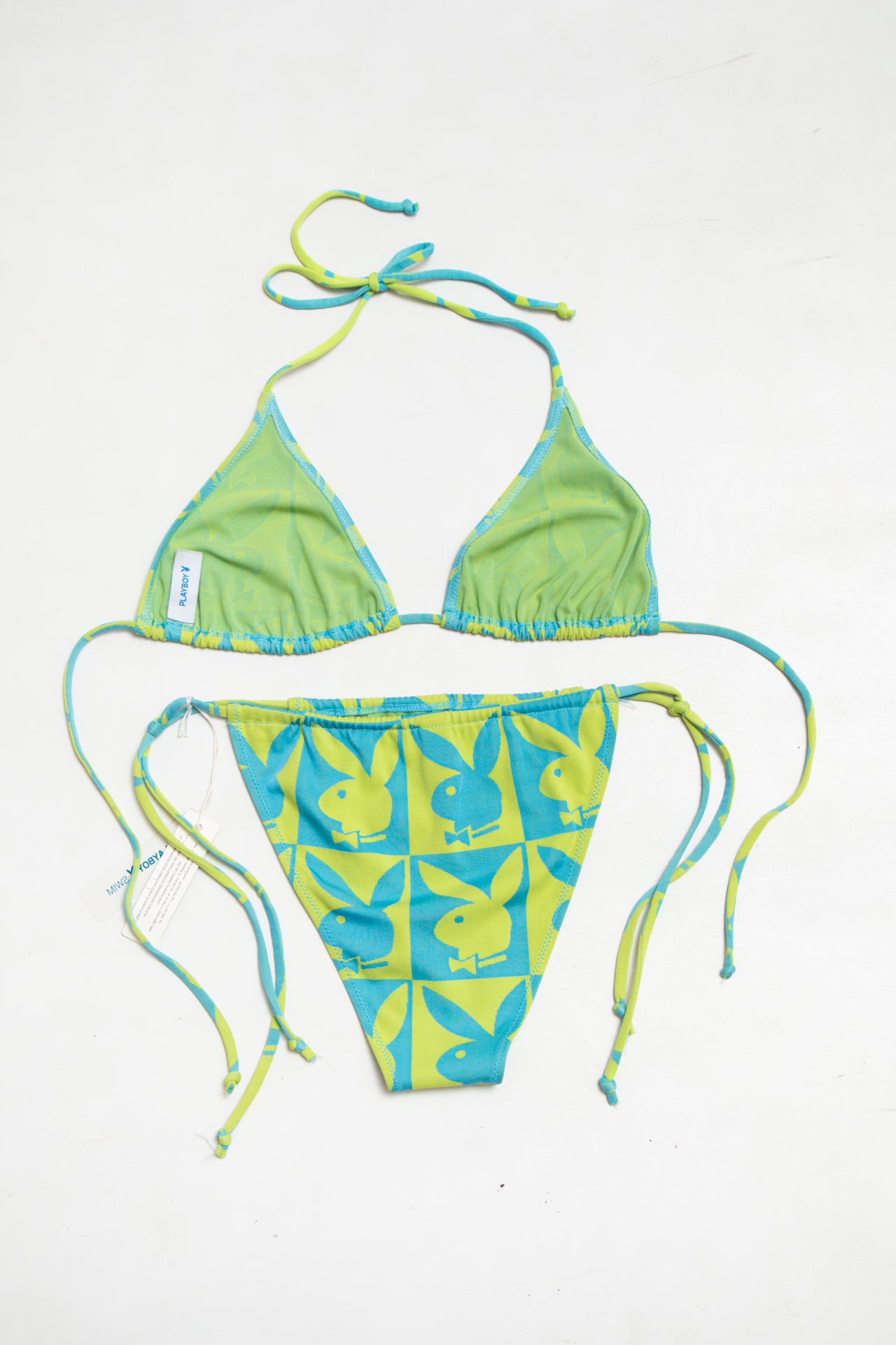 #34 Playboy Swim Bikini Blue | c. 185 | Size 10