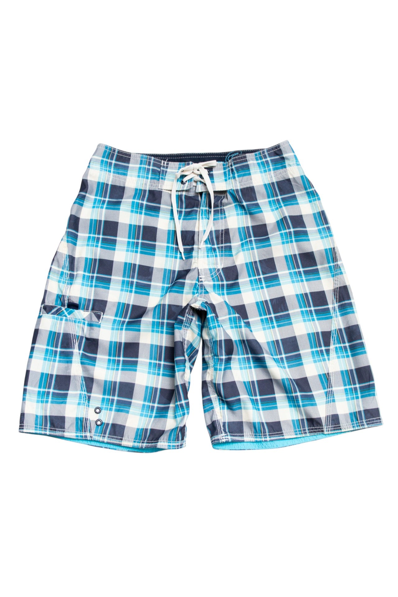 #129 Live Your Life Shorts Blue | c. 183 | Size 8