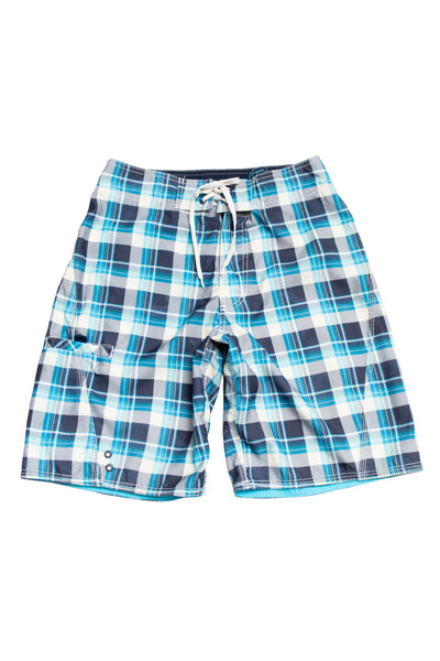 #129 Live Your Life Shorts Blue | c. 183 | Size 8