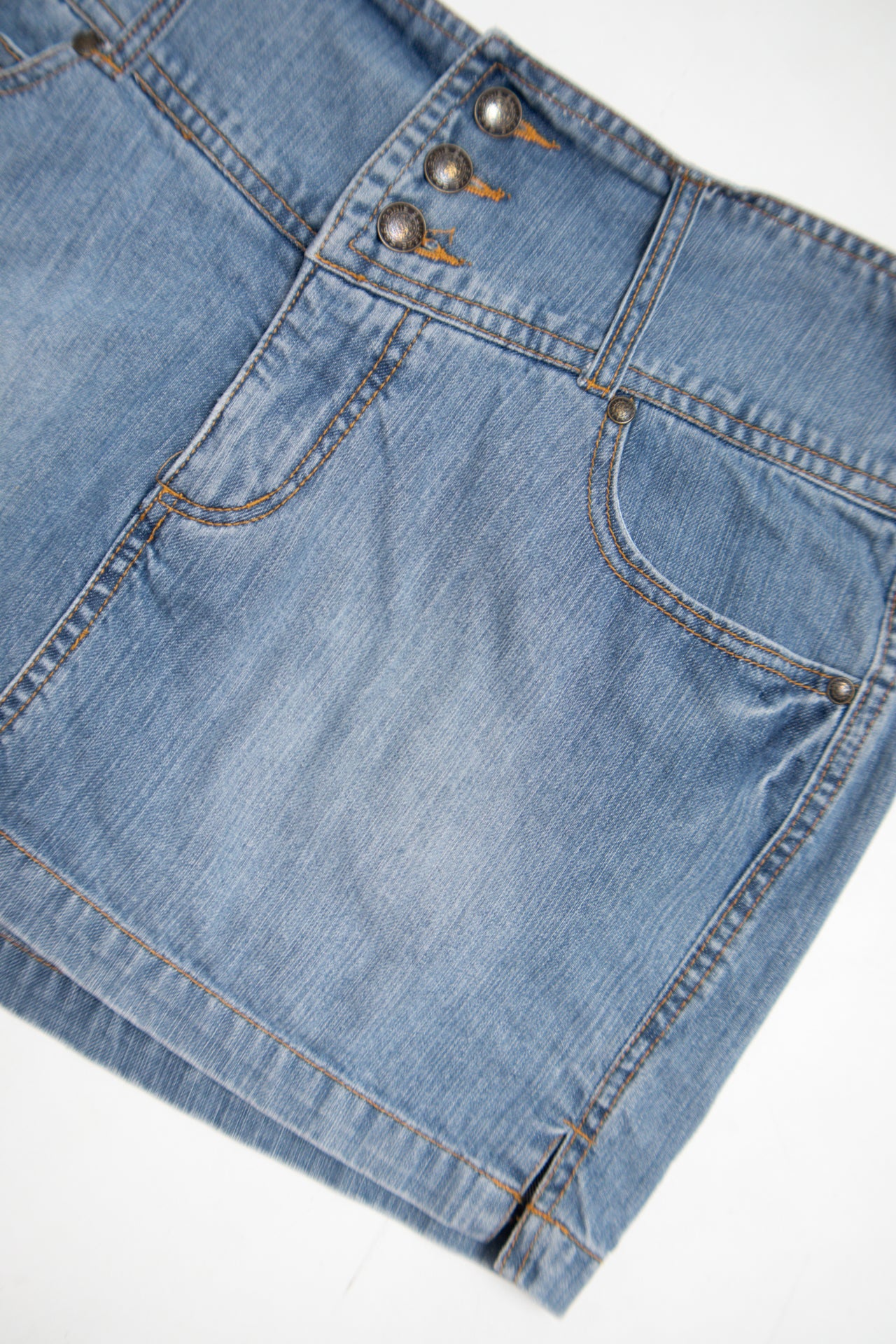#138 Ymi Jeans Denim Mini Skirt Blue | c. 180 | Size 10