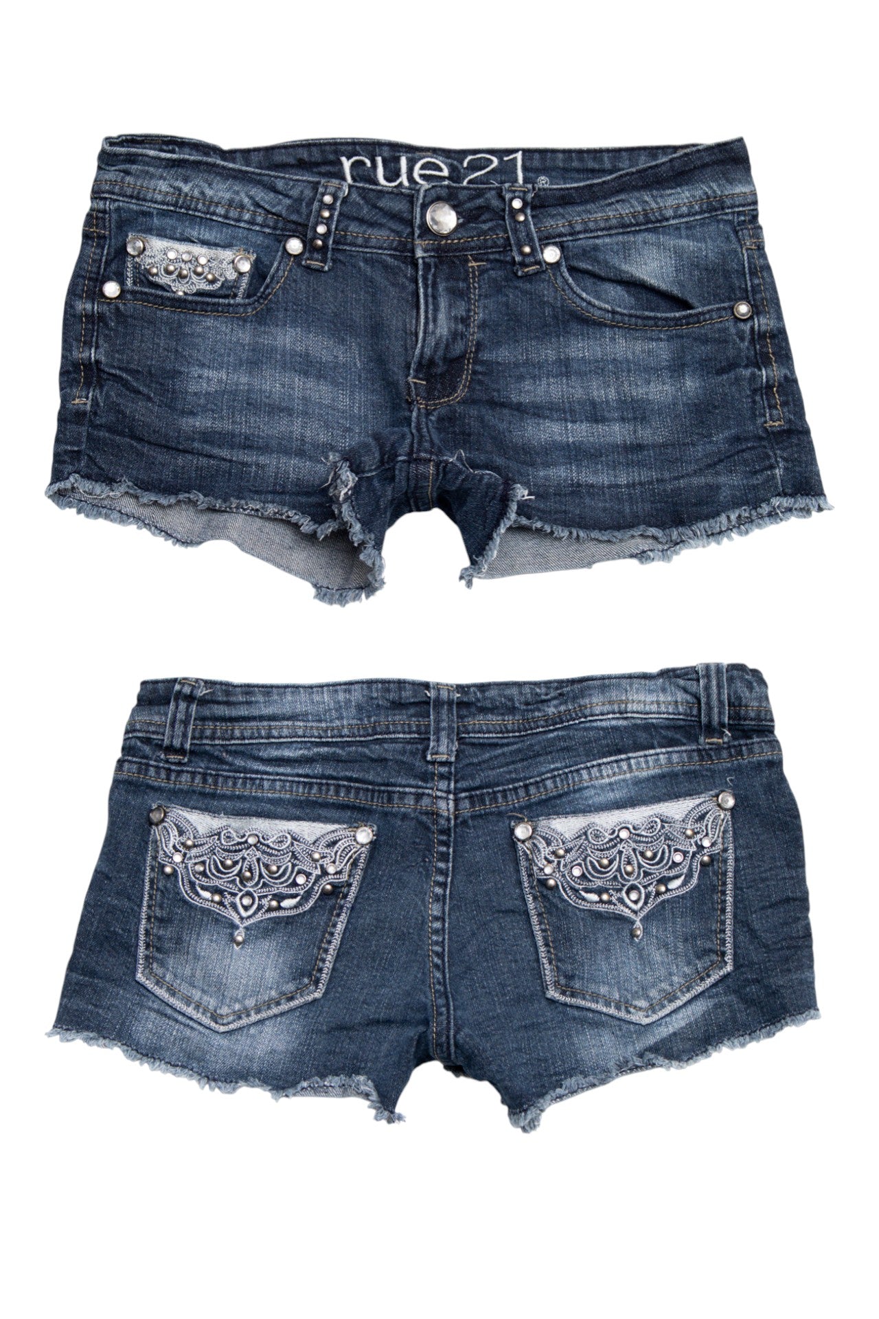 #114 Rue21 Booty Short Blue | c. 210 | Size 6