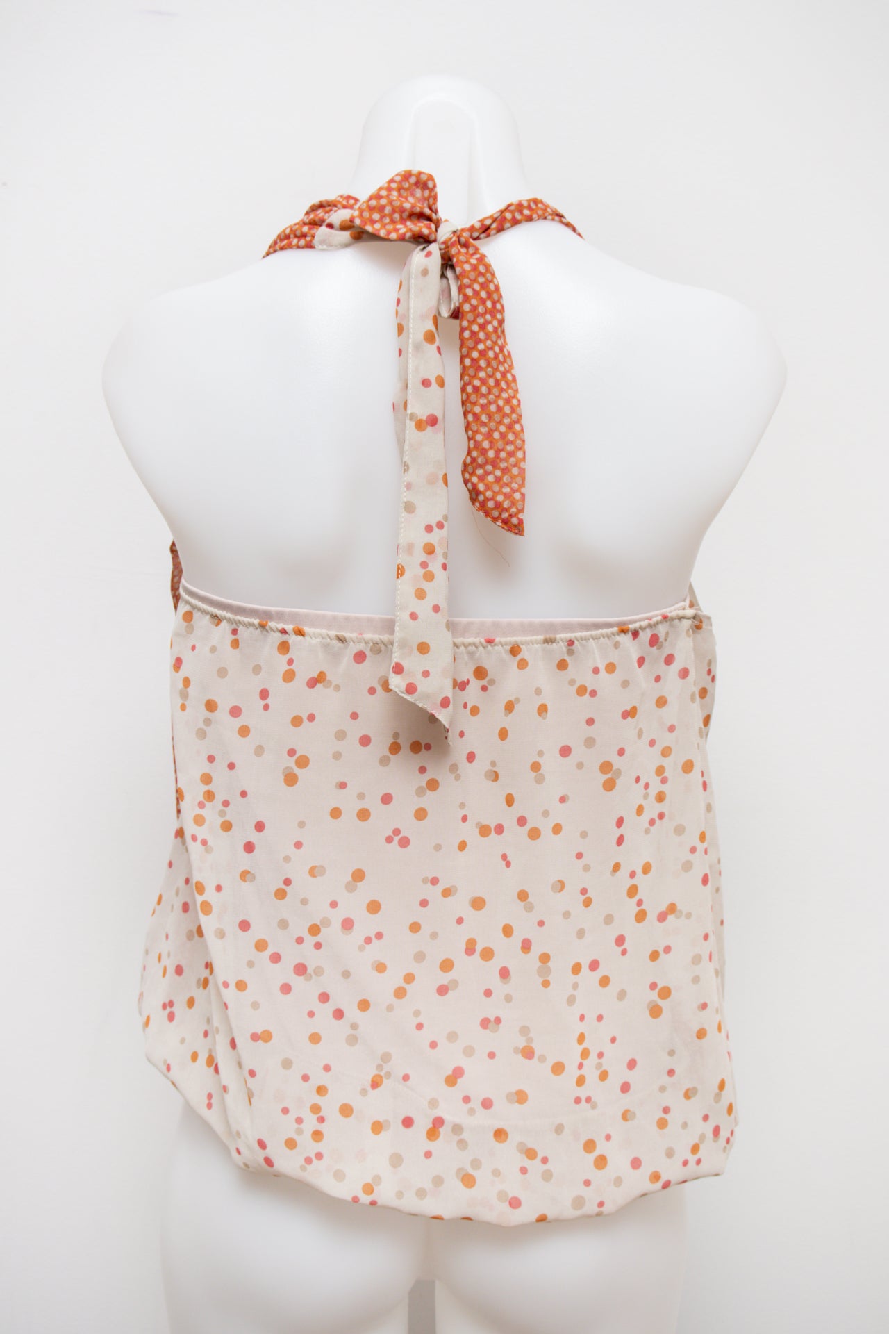 #49 Ironica Halter Top Orange | c. 186 | Size 8