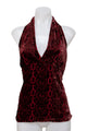 #036 I. E. Halter Top Red | c. 199 | Size 10