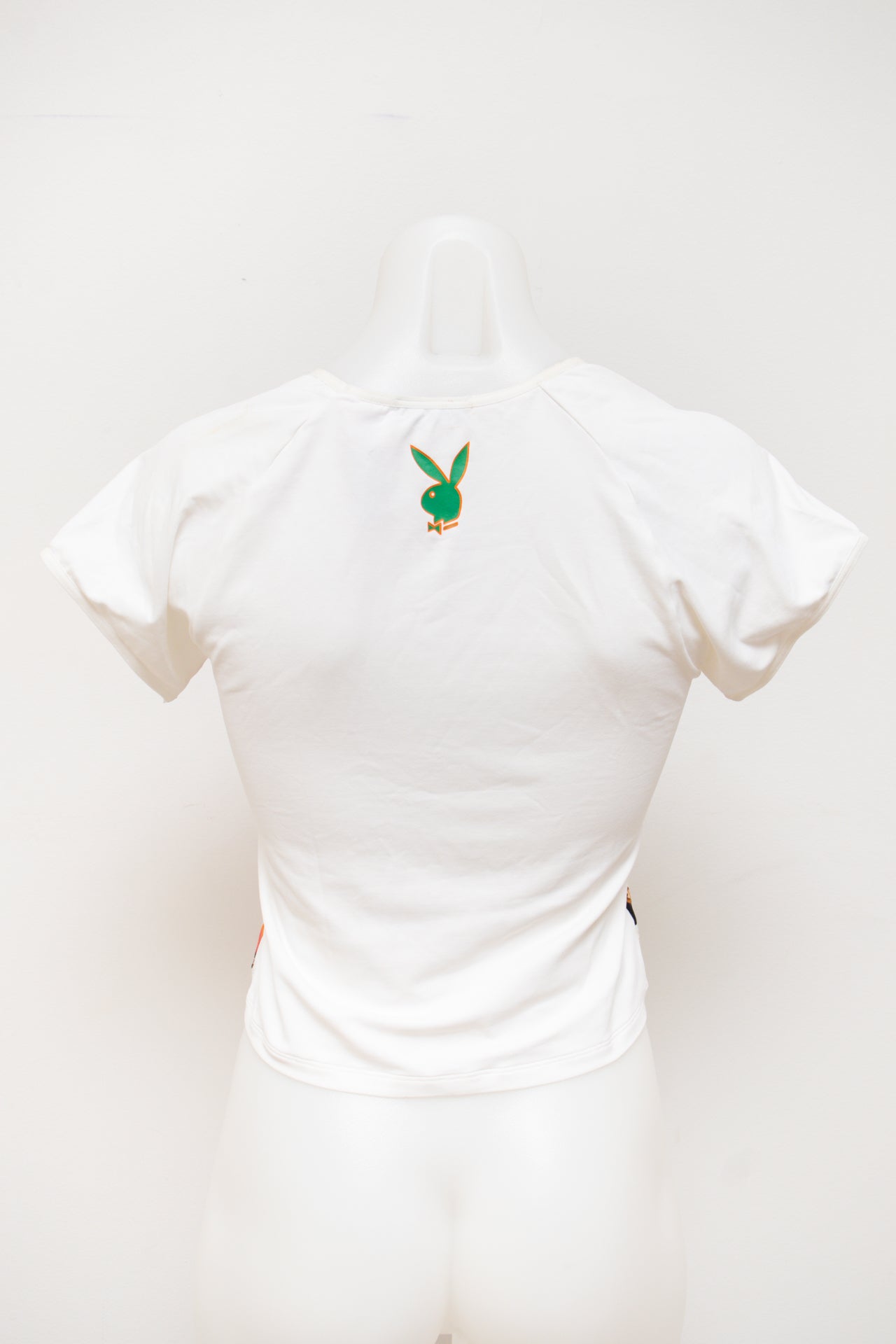 #06 Playboy Intimates T-shirt White | c. 185 | Size 10