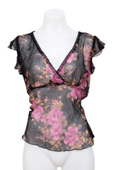 #181 Heartsoul Short Sleeve Black | c. 212 | Size 12/14