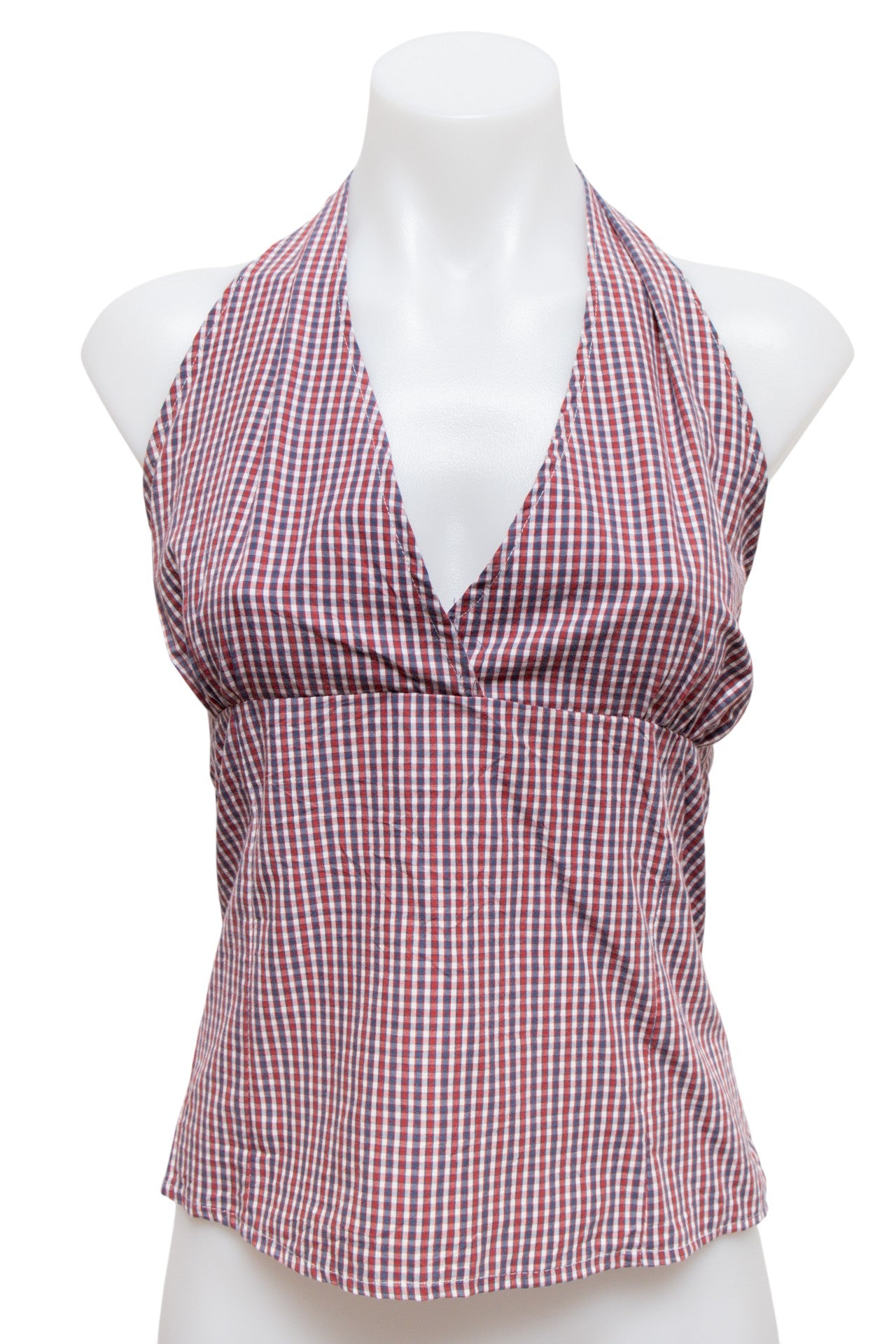 #130 Halter Top Red | c. 188 | Size 12/14