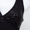 #059 Lipstick Halter Top Black | c. 200 | Size 10