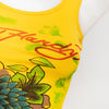 #53 Ed Hardy Tank Top Yellow | c. 193 | Size 6