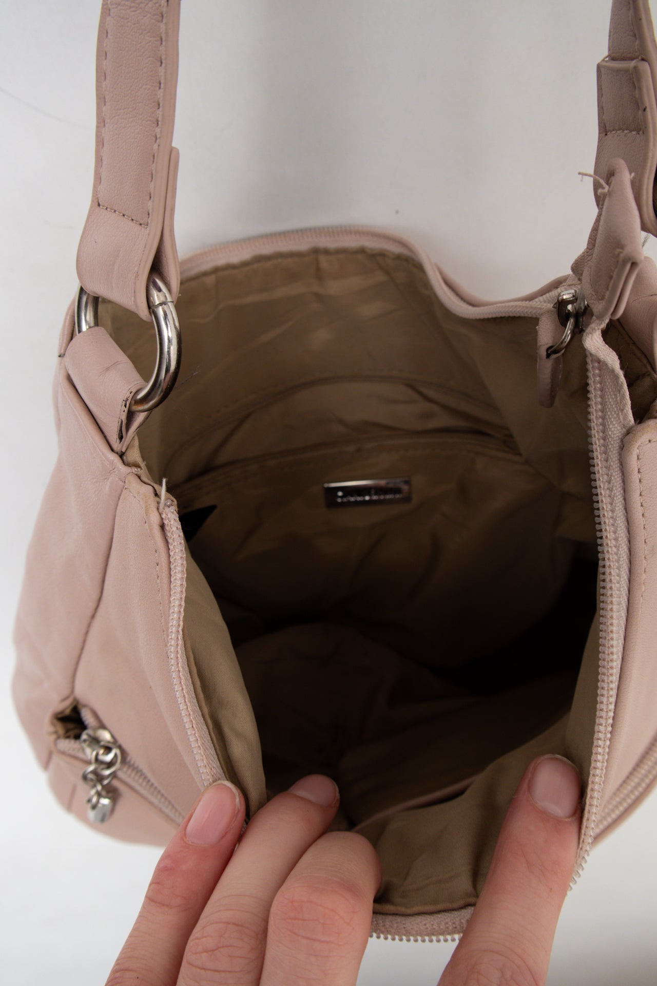 #206 GIANI BERNINI Shoulder Bag Pink | c. 196 | Size