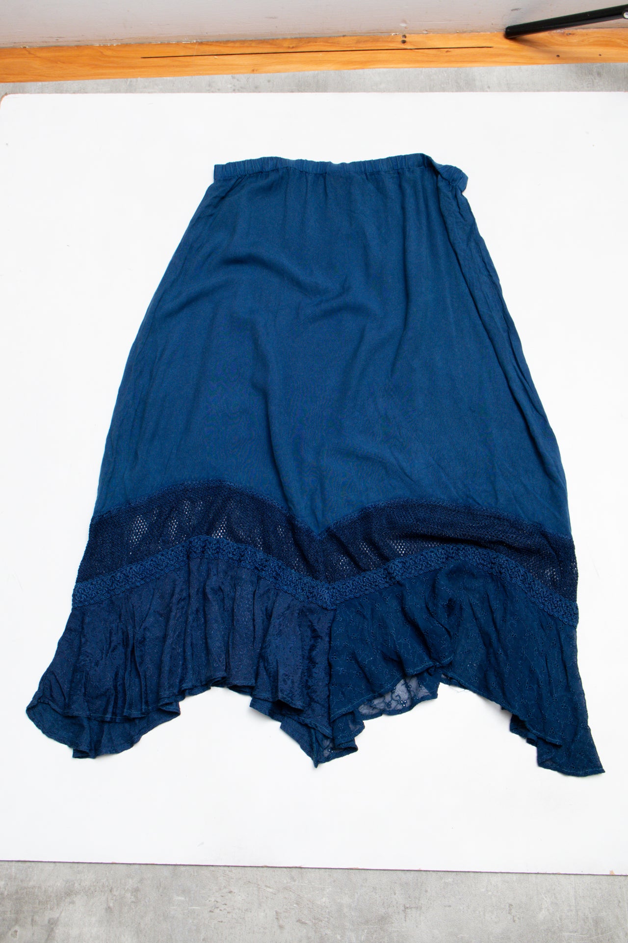 #150 Multiples Skirt Blue | c. 202 | Size 12/14