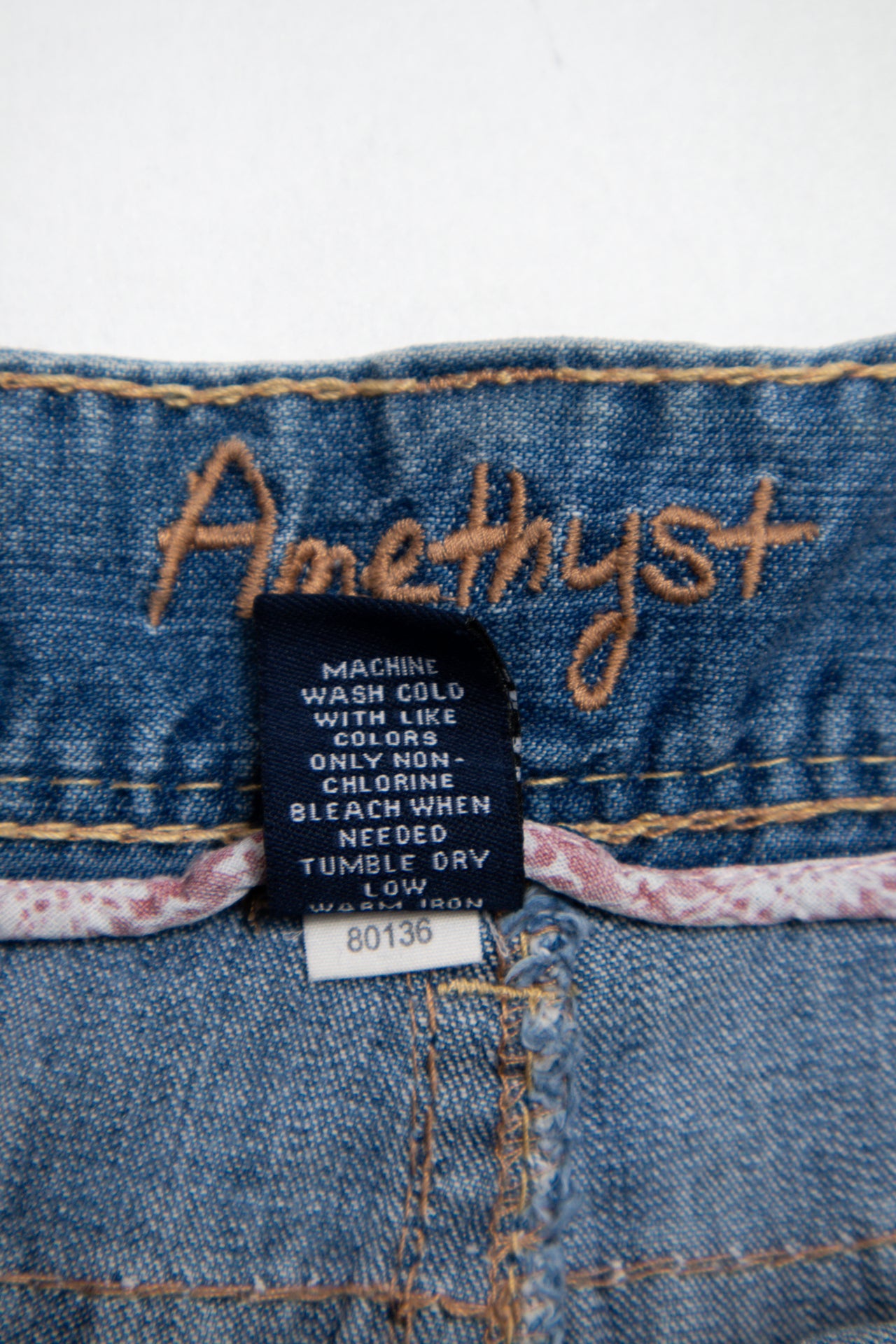 #148 Amethyst Jeans Denim Shorts Blue | c. 198 | Size 8