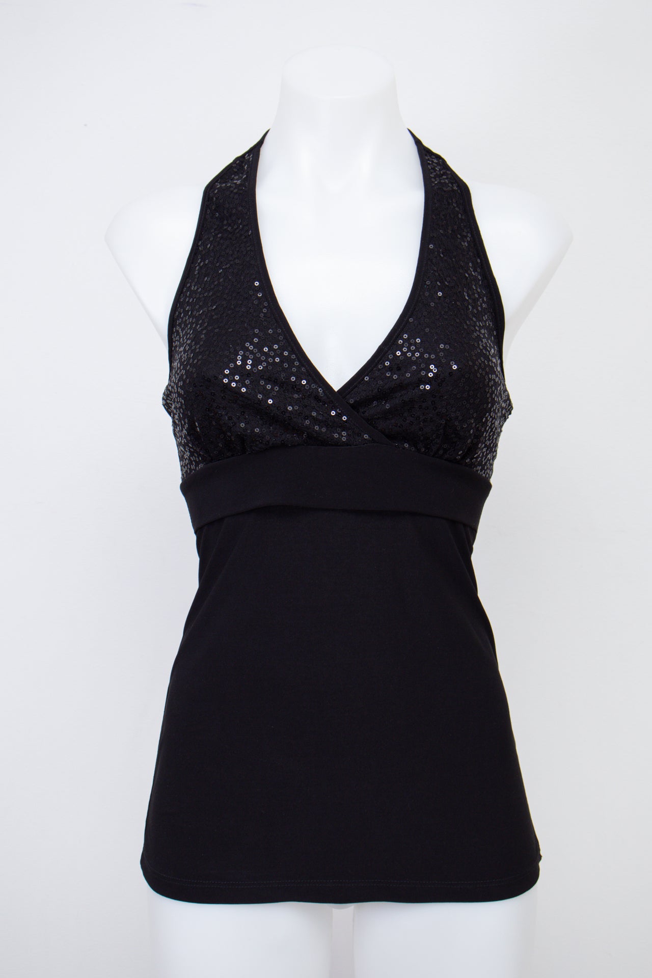 #059 Lipstick Halter Top Black | c. 200 | Size 10