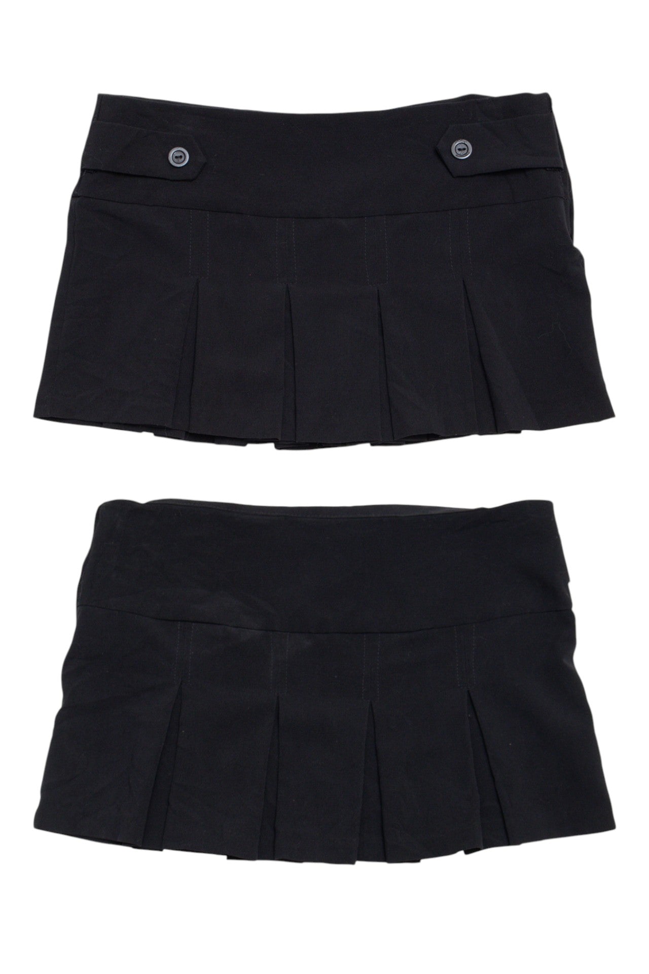 #064 Charlotte Russe Mini Skirt Black | c. 204 | Size 8