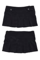 #064 Charlotte Russe Mini Skirt Black | c. 204 | Size 8
