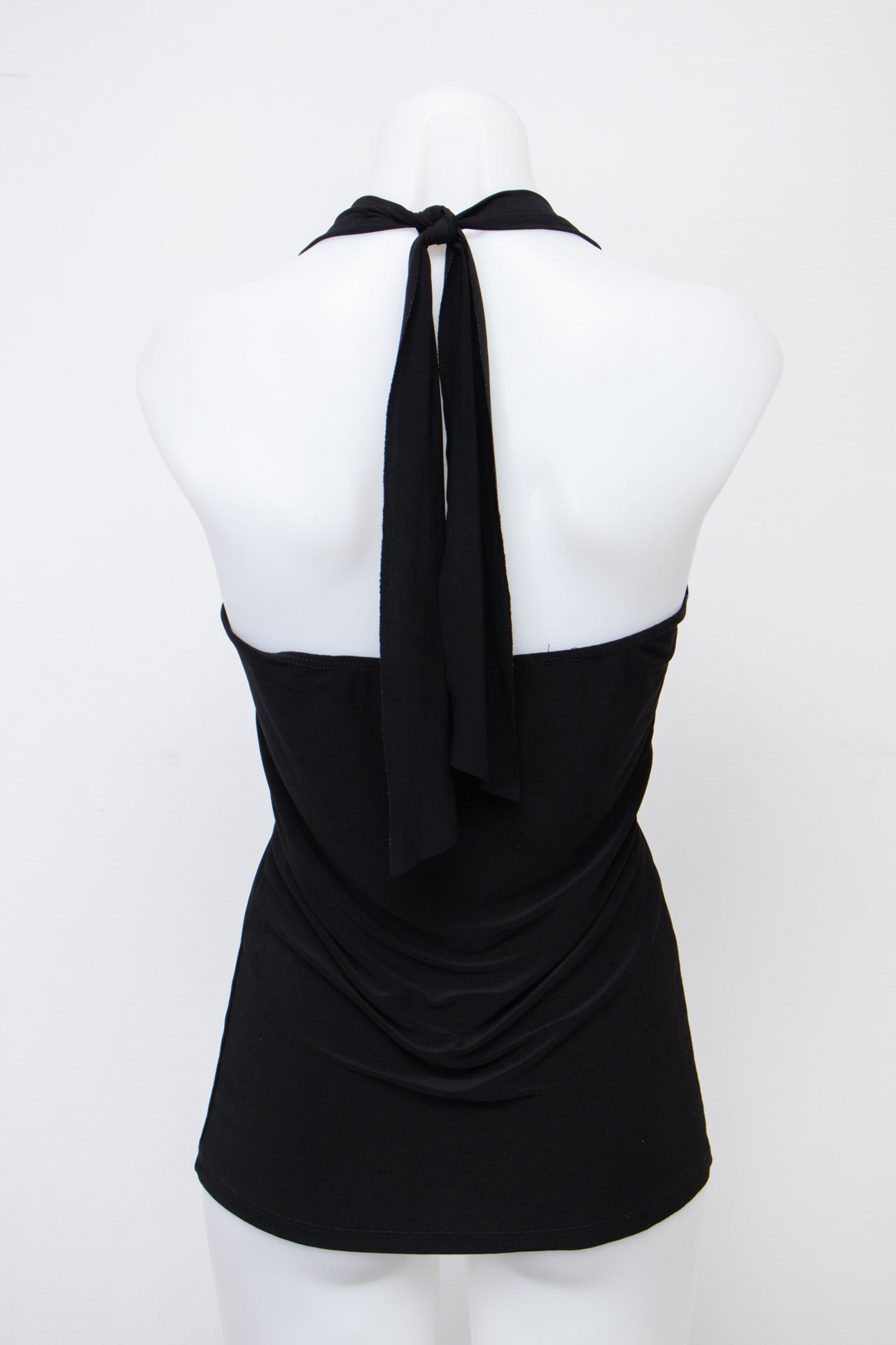#059 Lipstick Halter Top Black | c. 200 | Size 10
