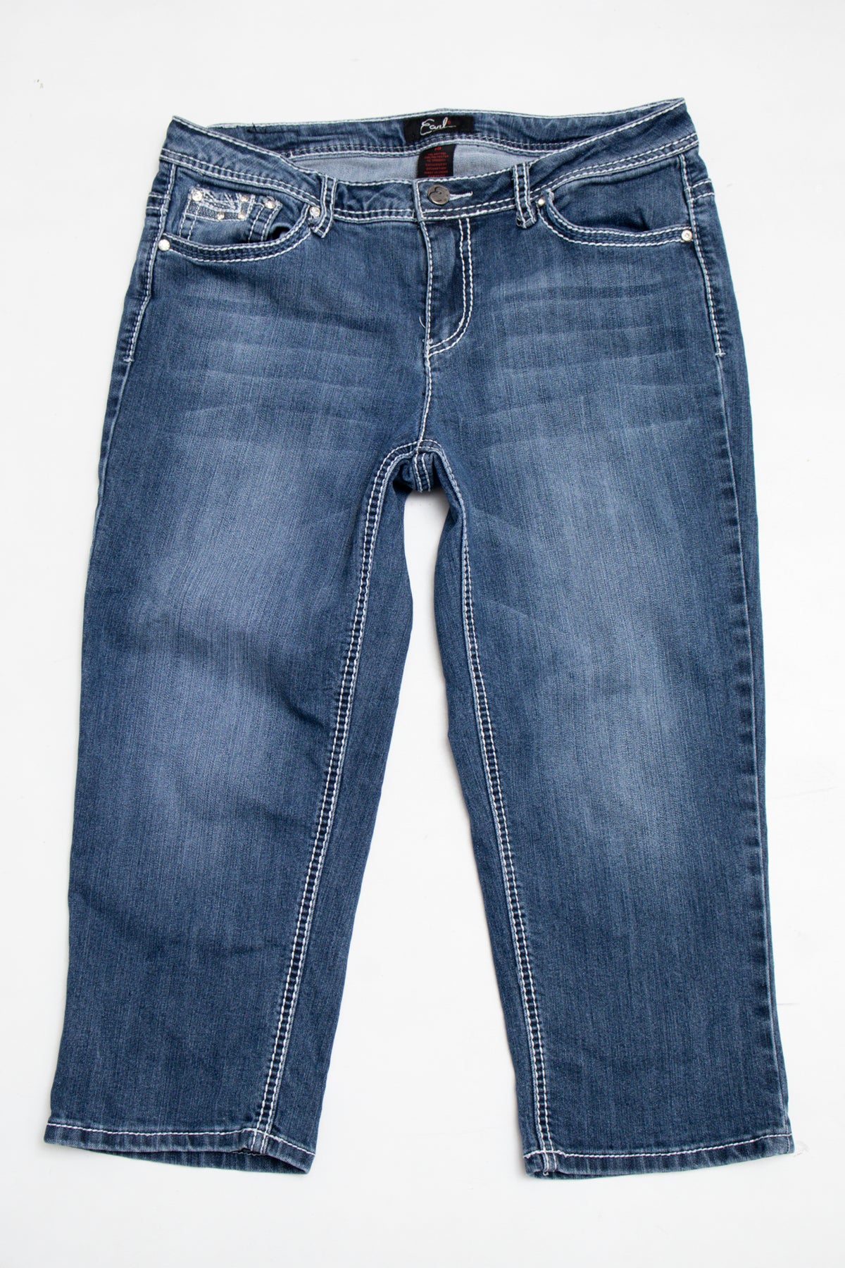 #112 Earl Jeans Capris Blue | c. 209 | Size 10