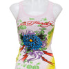 #44 Ed Hardy Tank Top Pink | c. 193 | Size 10