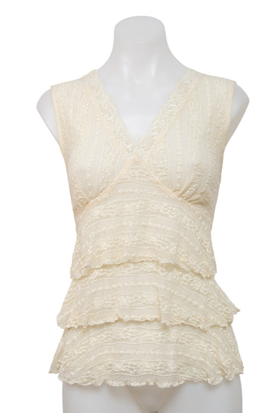#150 Apt.9 Tank Top White | c. 206 | Size 12