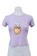 #087 Pimkie T-shirt Purple | c. 207 | Size 8