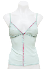 #81 Infiore Cami Top Green | c. 187 | Size 10/12
