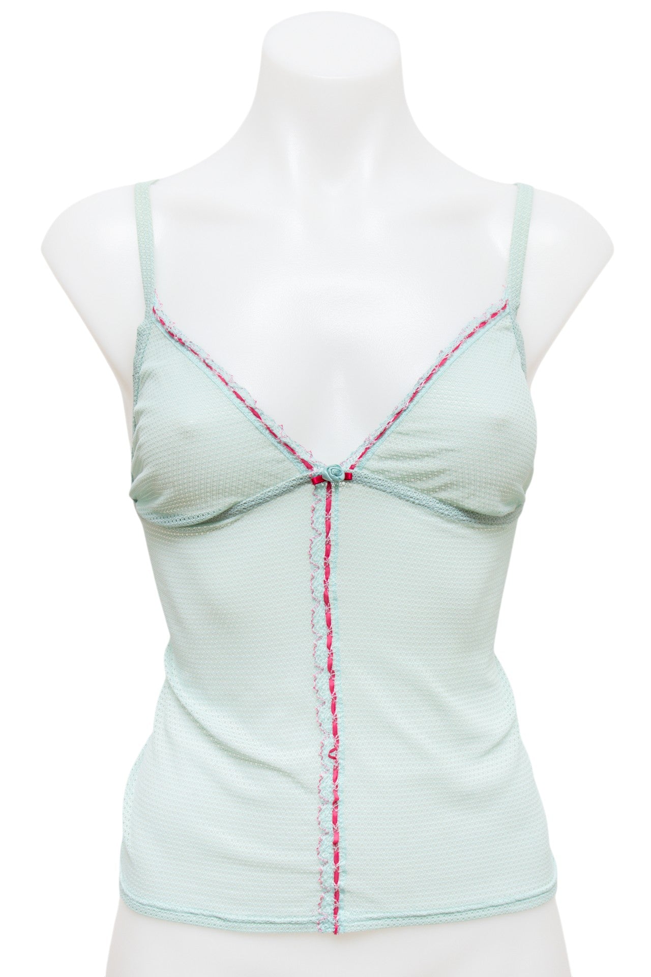#81 Infiore Cami Top Green | c. 187 | Size 10/12