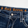 #012 Rock Revival Jeans Blue | c. 206 | Size 8