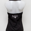 #38 Karv Halter Top Black | c. 186 | Size 10