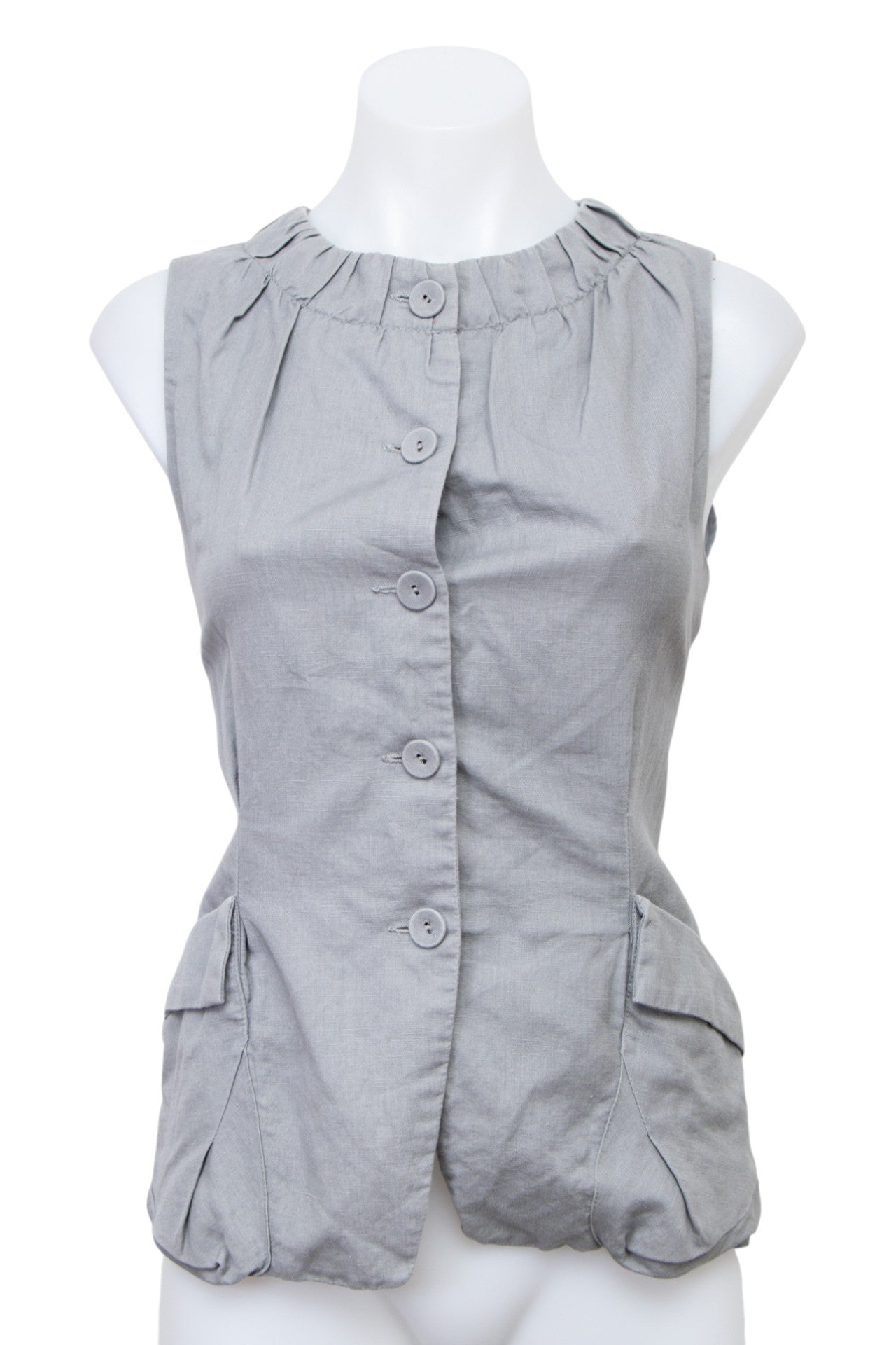 #096 Veronika Maine Camisole Top Gray | c. 200 | Size 12