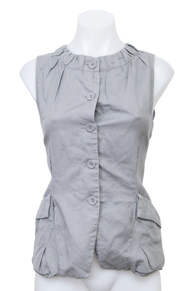 #096 Veronika Maine Camisole Top Gray | c. 200 | Size 12
