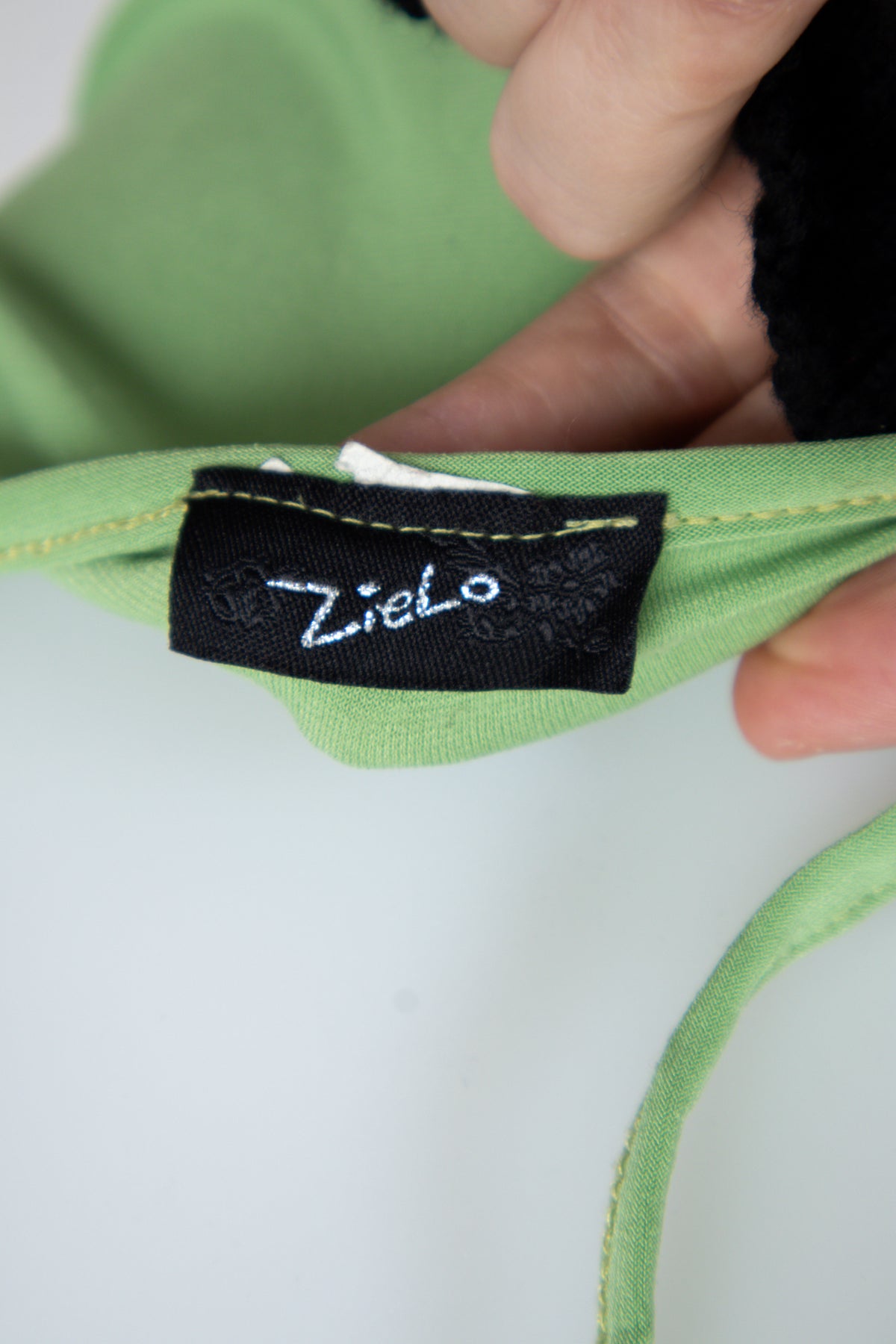 #070 Zielo Halter Top Green | c. 207 | Size 8