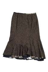 #095 Acorn Skirt Brown | c. 203 | Size 8