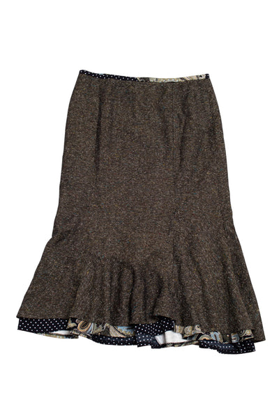 #095 Acorn Skirt Brown | c. 203 | Size 8