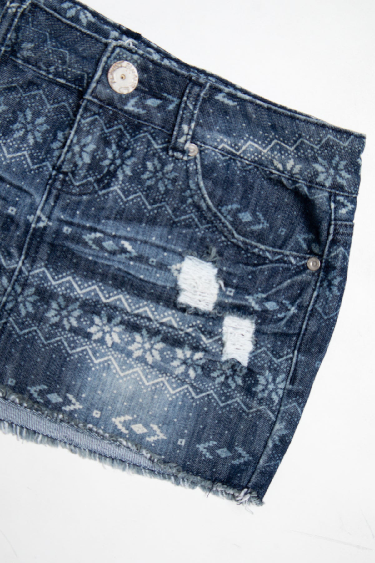 #153 Almost Famous Mini Skirt Blue | c. 209 | Size 8