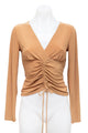 #70 Cheek Camisole Top Brown | c. 197 | Size 10