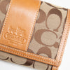 #199 Coach Wallet Brown | c. 205 | Size