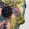 #024 Bisou Bisou Michele Bohbot Cami Top Green | c. 201 | Size 12