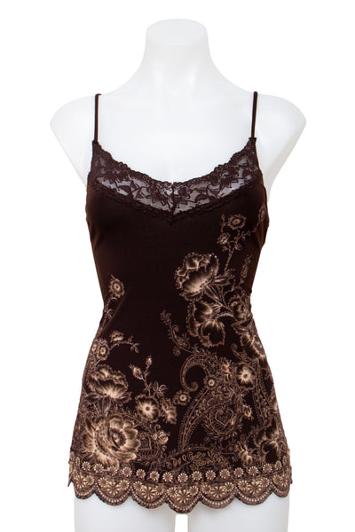 #37 Lipsy Camisole Brown | c. 198 | Size 8