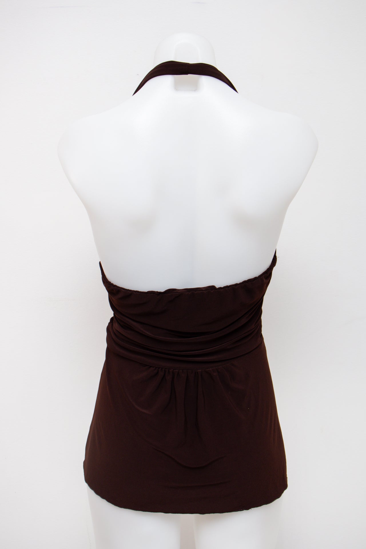 #43 Halter Top Brown | c. 196 | Size 8
