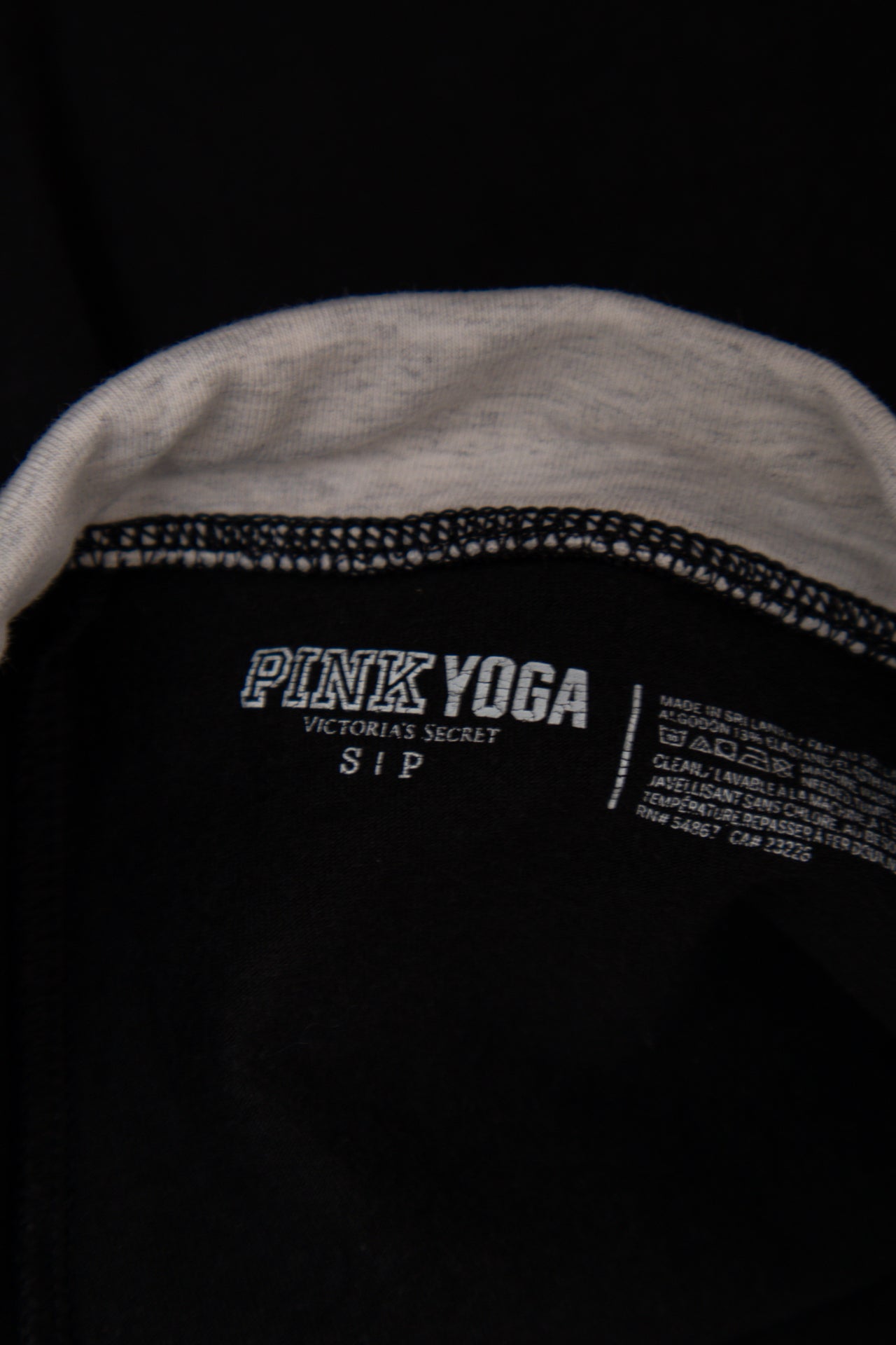 #183 Pink Victoria's Secret Pants Black | c. 196 | Size 8
