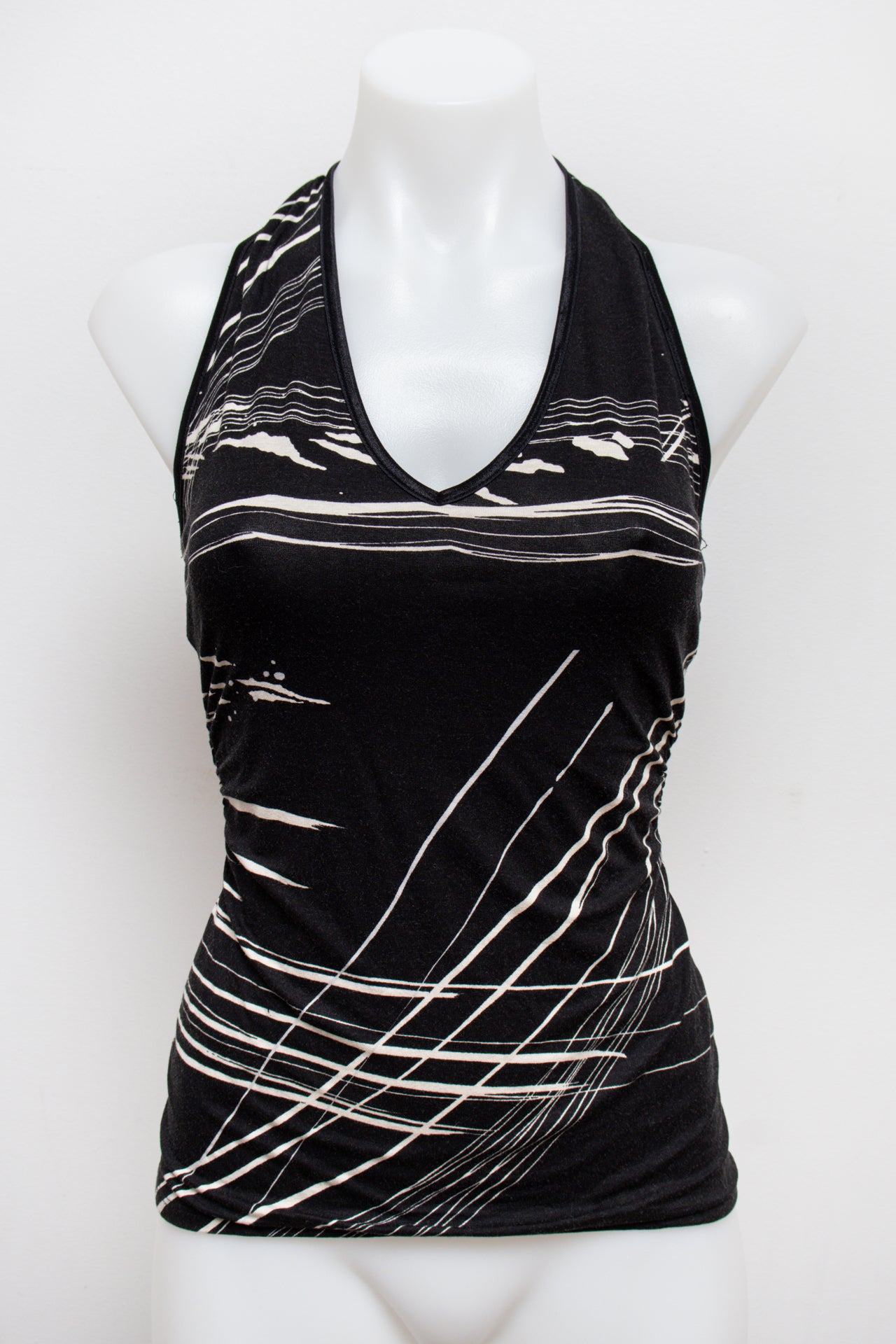 #43 Bebe Halter Top Black | c. 190 | Size 10