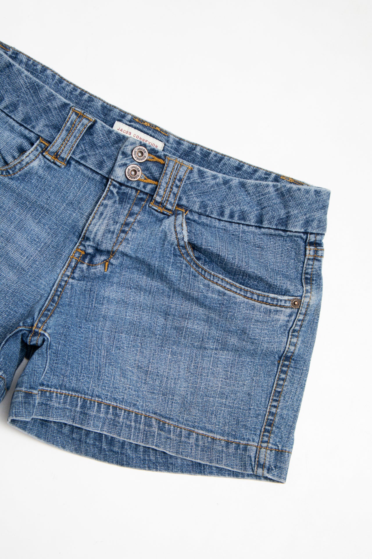 #078 Jacob Connexion Denim Shorts Blue | c. 203 | Size 8