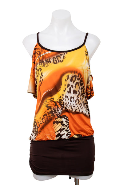 #018 Yeein Me Cami Top Orange | c. 201 | Size 12