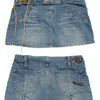 #153 Parasuco Mini Skirt Blue | c. 200 | Size 8