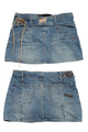 #153 Parasuco Mini Skirt Blue | c. 200 | Size 8