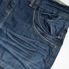 #185 House Of Deron Mini Skirt Blue | c. 188 | Size 12