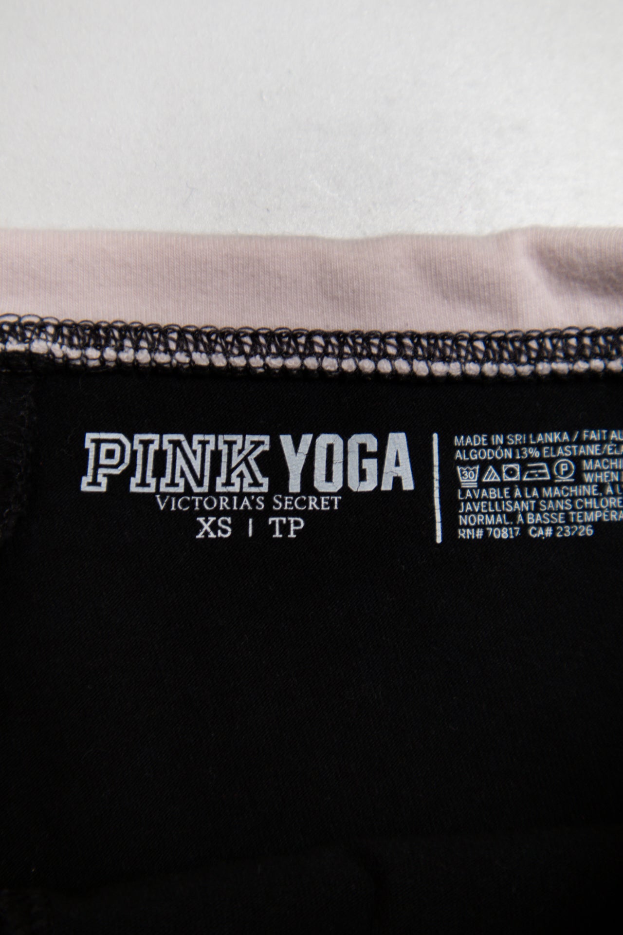#71 Victoria's Secret Pink Shorts Black | c. 186 | Size 6
