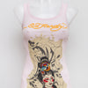 #47 Ed Hardy Tank Top Pink | c. 193 | Size 8/10
