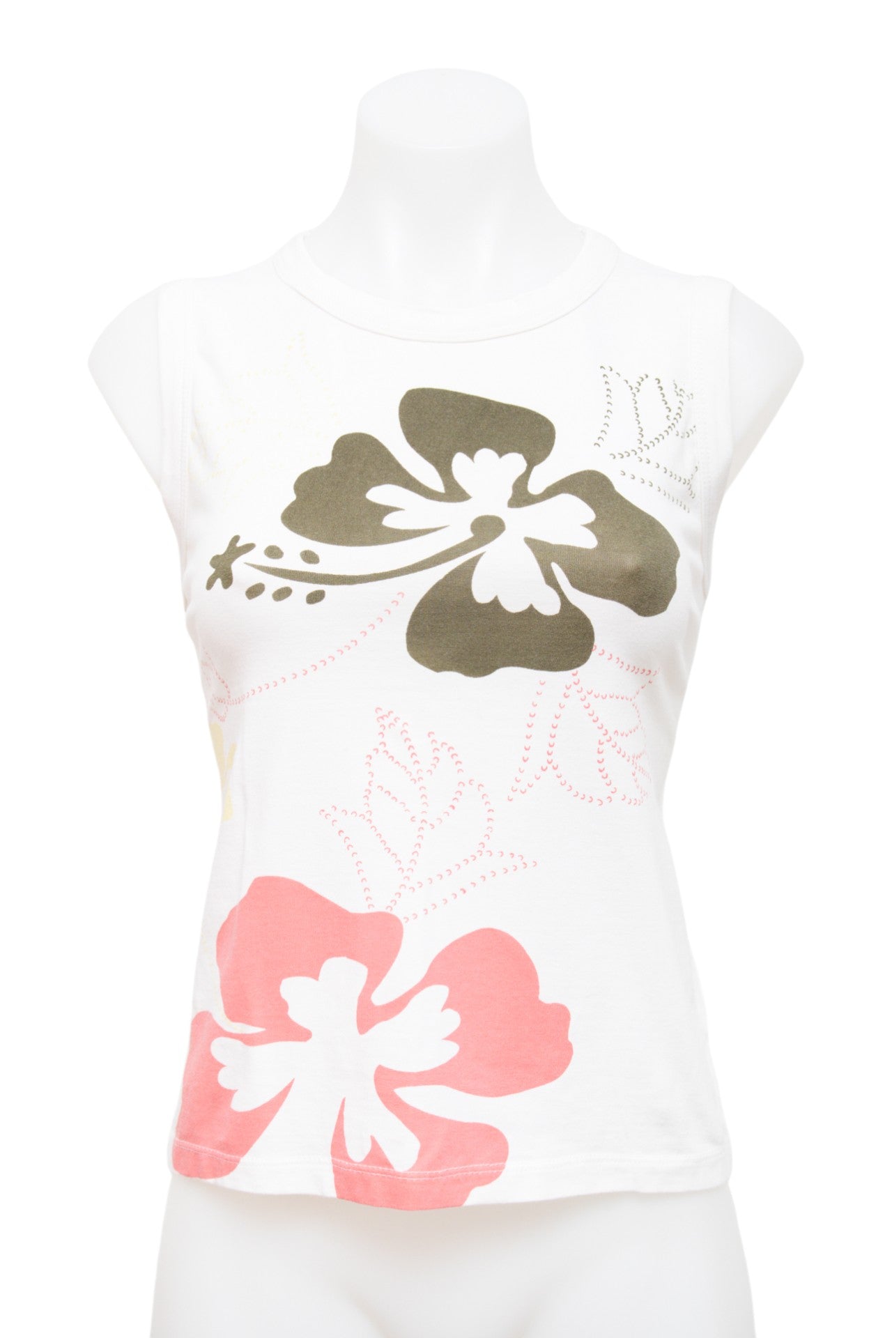#60 3suisses Tank Top White | c. 197 | Size 12