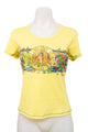 #160 Miss Sixty T-shirt Yellow | c. 206 | Size 6